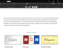 Tablet Screenshot of f-core.com